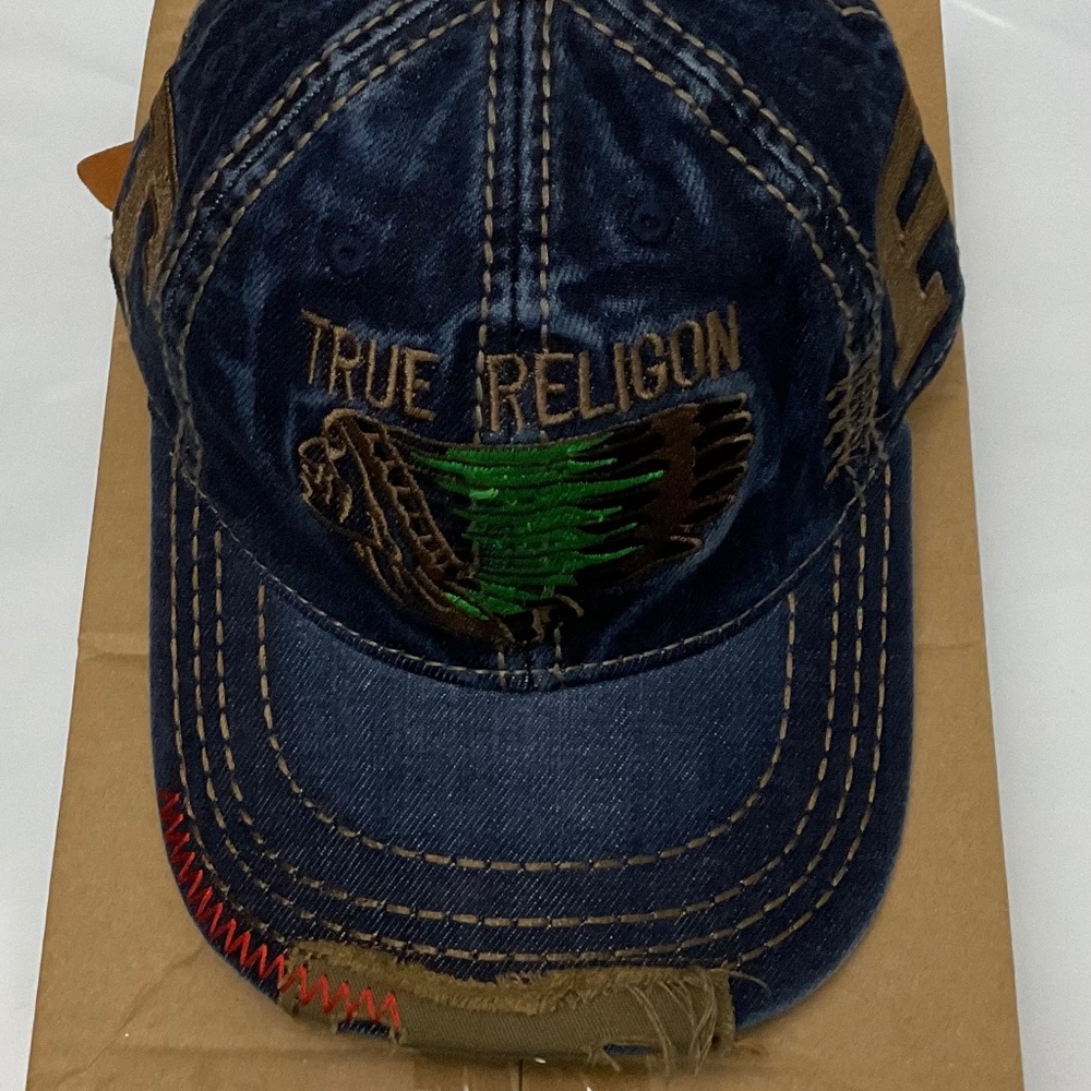 Indian Distressed Cap. - Picture 6 of 6